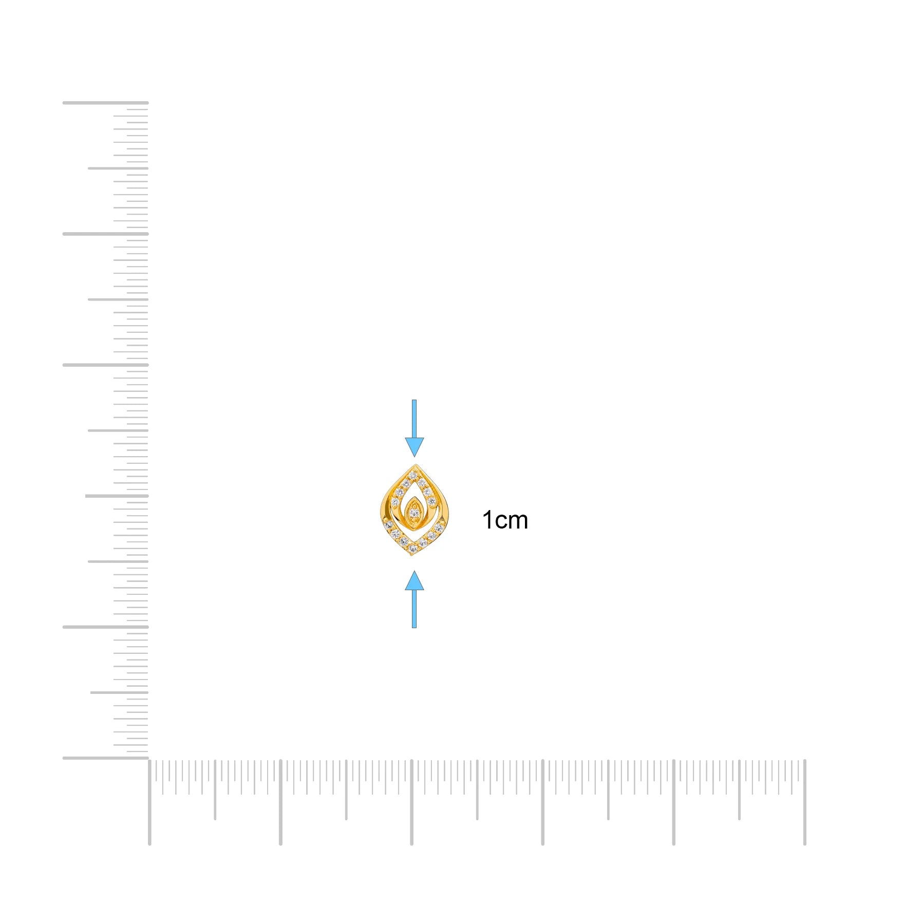 Stone Stud PSST580W-001