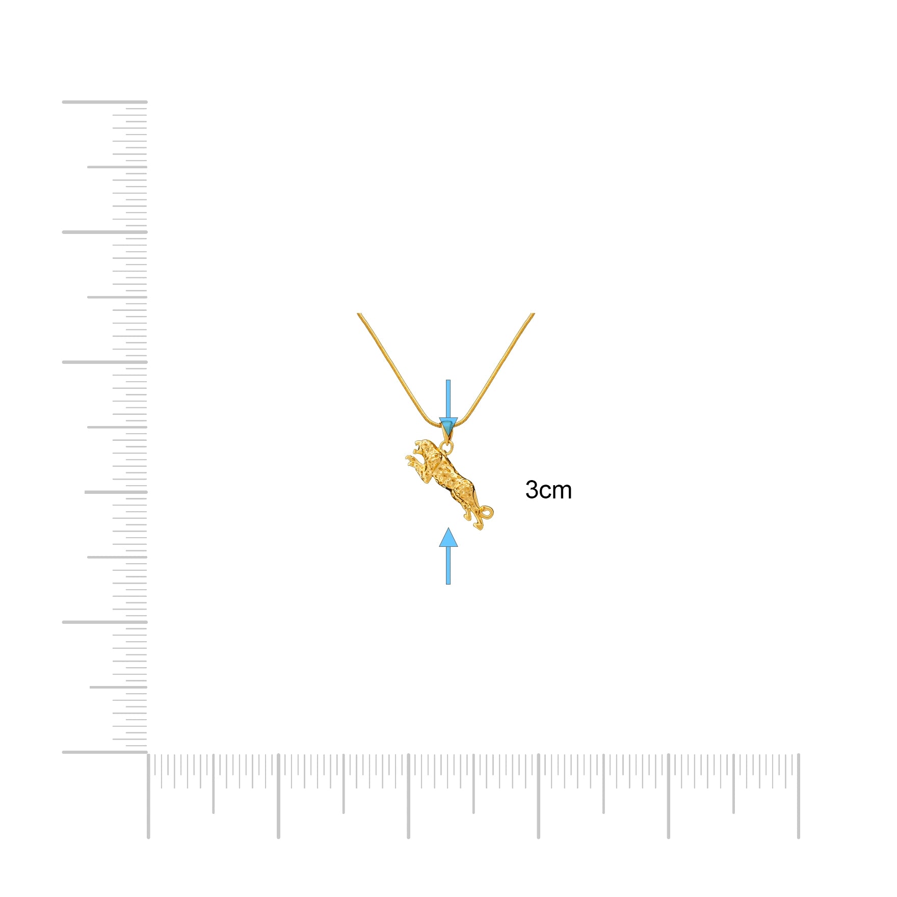 Gold Pendant PGLT11-052
