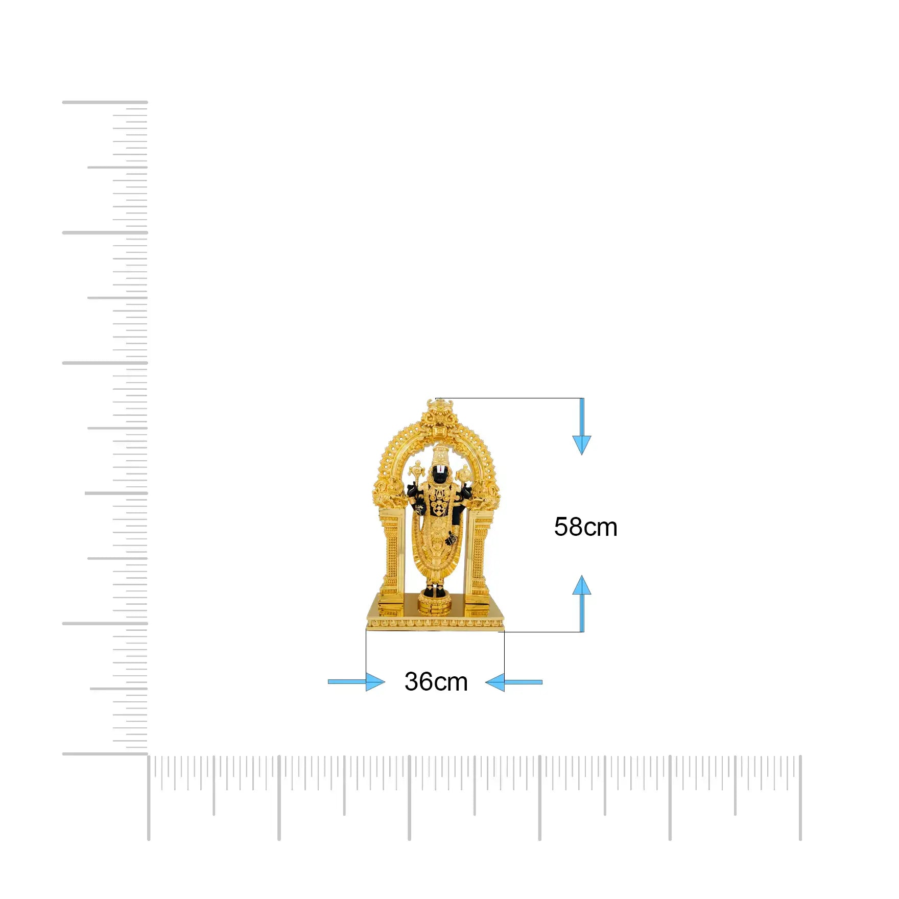 Sacred Grandeur – Venkateswara Temple Arch Sculpture PIDRBT23-00021