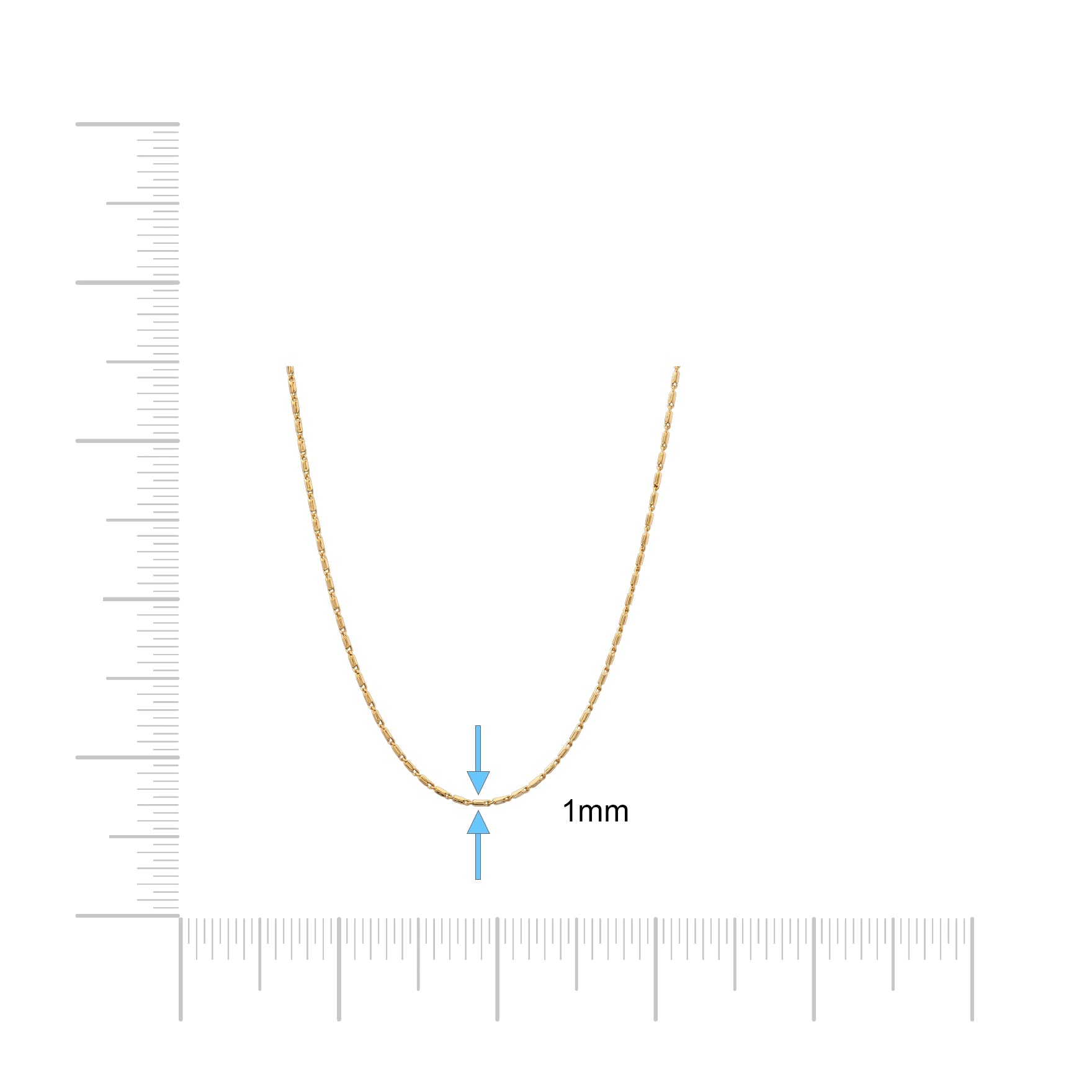 Gold Chain Millennium PCM96-052