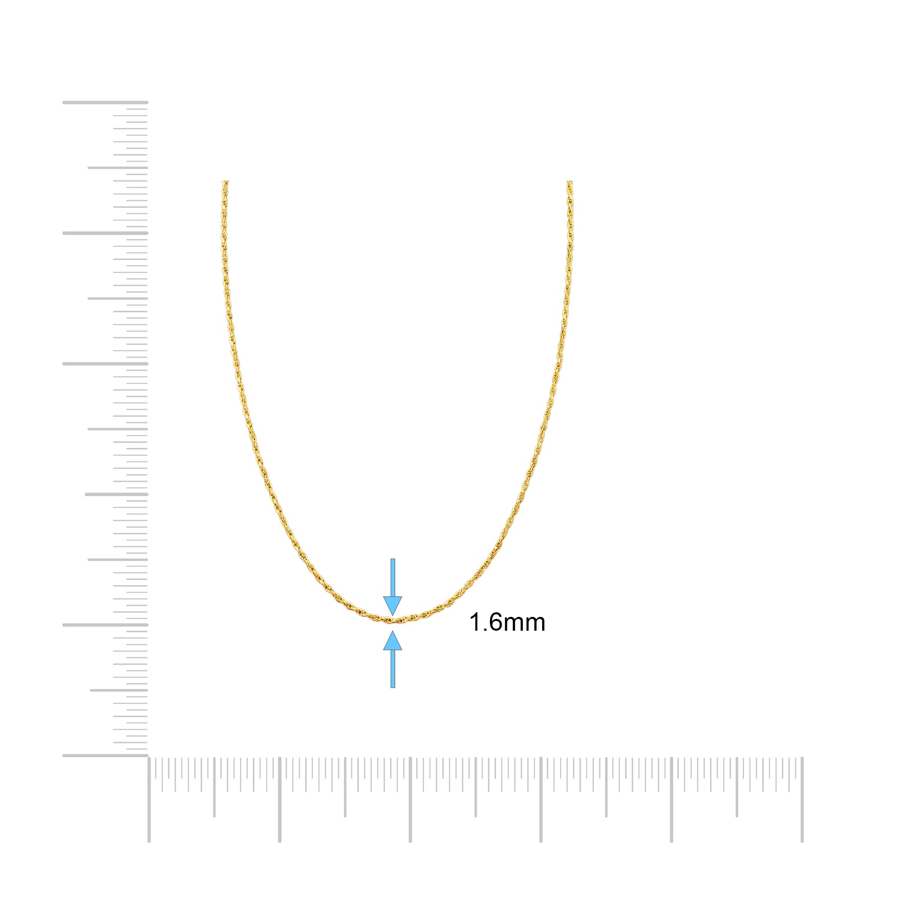 Gold Chain Millennium PCS63-013