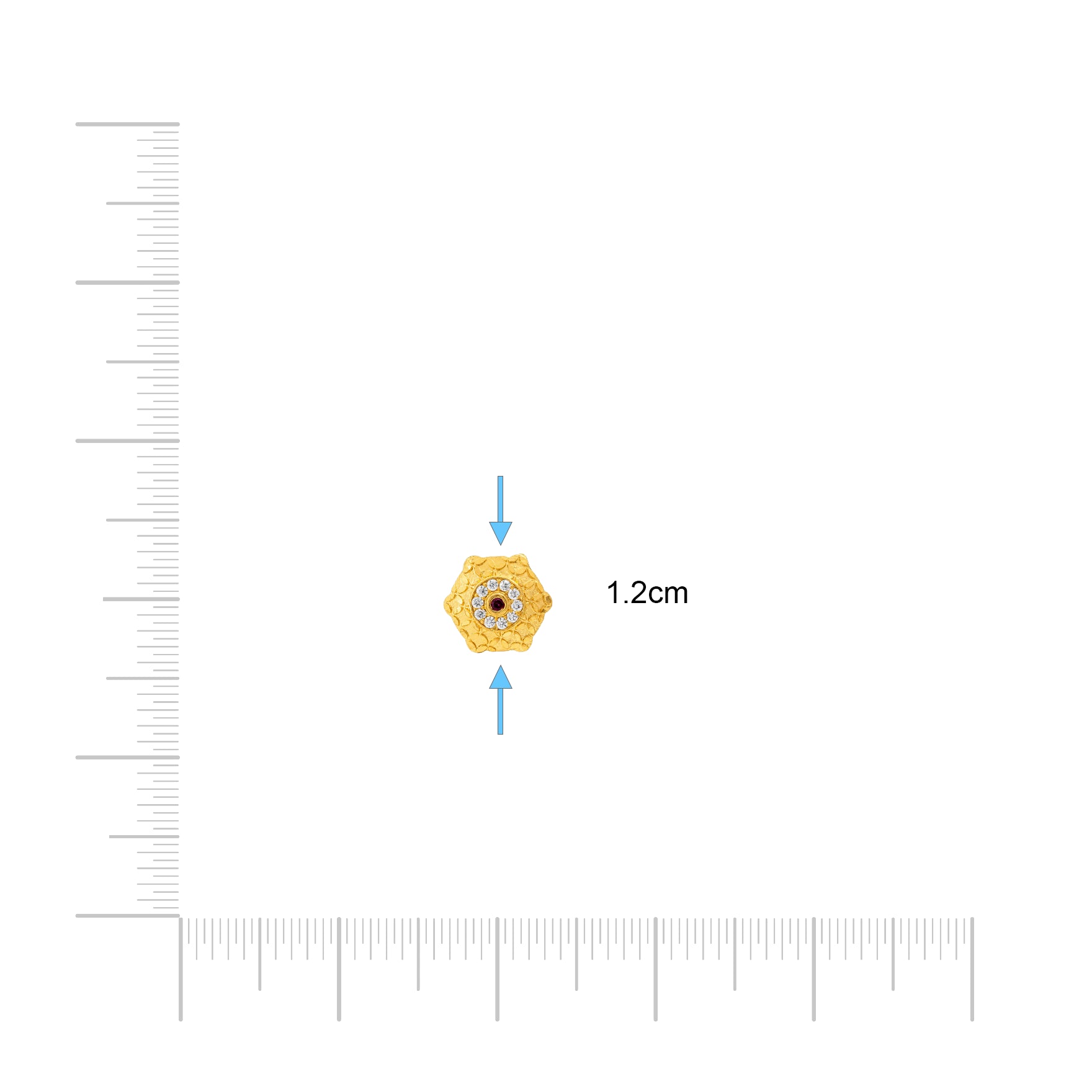 Stone stud PSST573WR-001