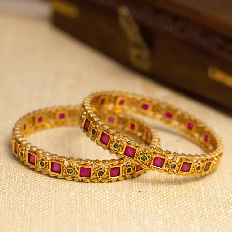 Bangle PSGRBSR3R-24-006 - Parakkat Jewels