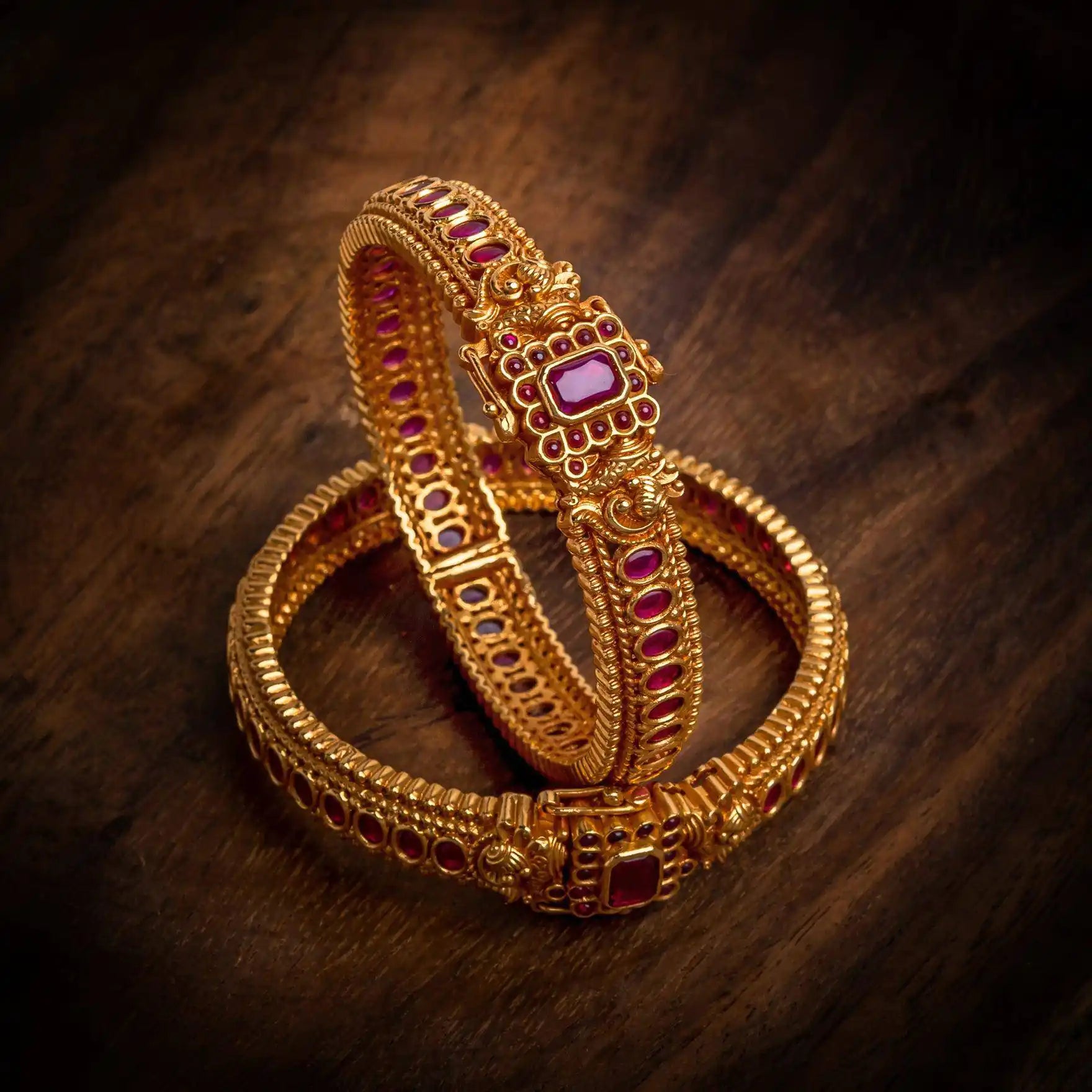 Bangle PSGRBSR5R-26-043 - Parakkat Jewels