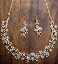 Necklace PMSNS7W-0011,PMSHST12W-082 - Parakkat Jewels