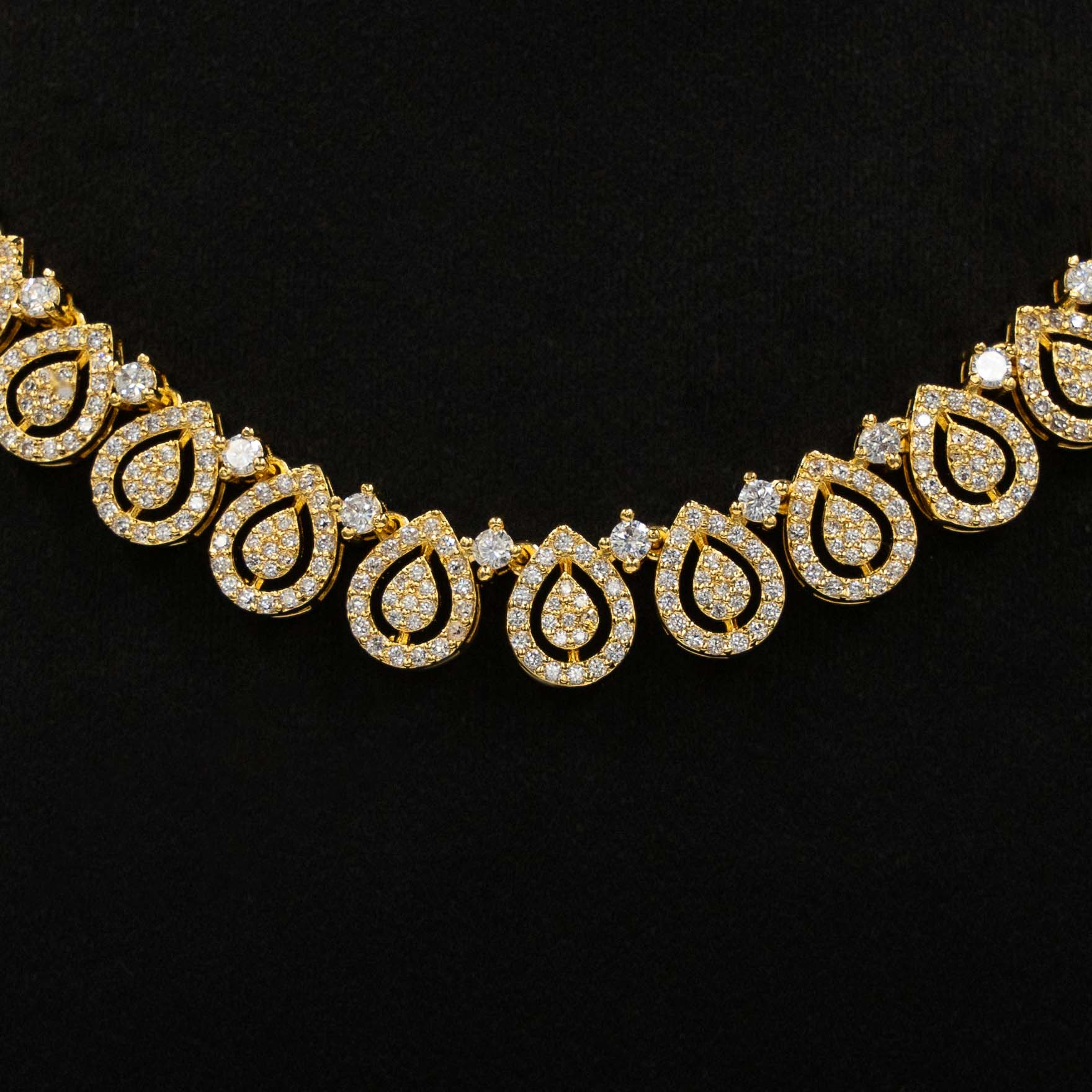 Gold Necklace with Stud PMSNS2W-007, PMSHST1W-081